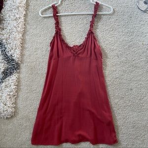Forever 21 Medium Red Mini Dress